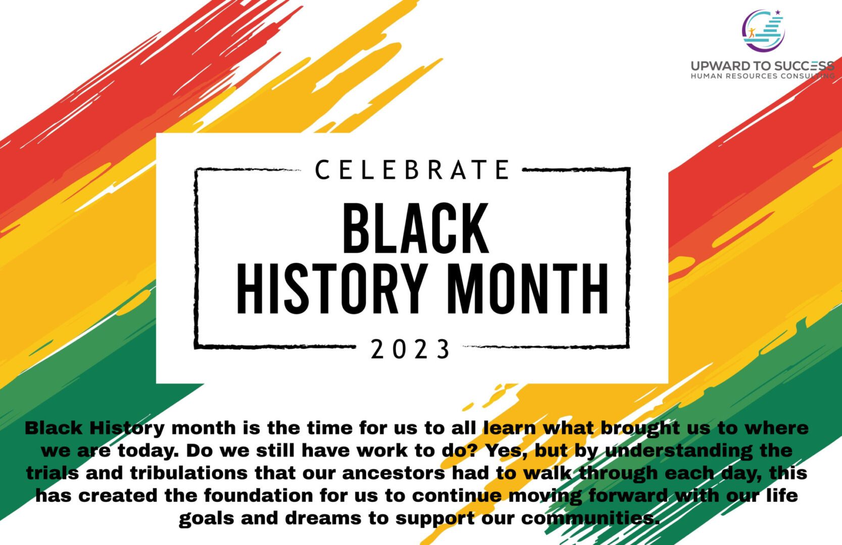 A black history month poster with the words " celebrate black history month 2 0 2 3 ".